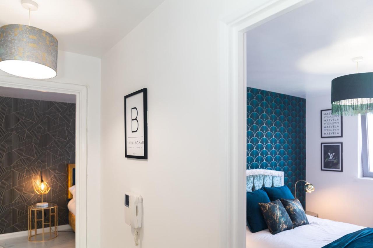 Maevela Apartments - Ultra Lavish Luxury 2 Bed Apartment City Centre - With Balcony - Free Secure Parking - Ps4 & Smart Tv'S Бирмингам Екстериор снимка