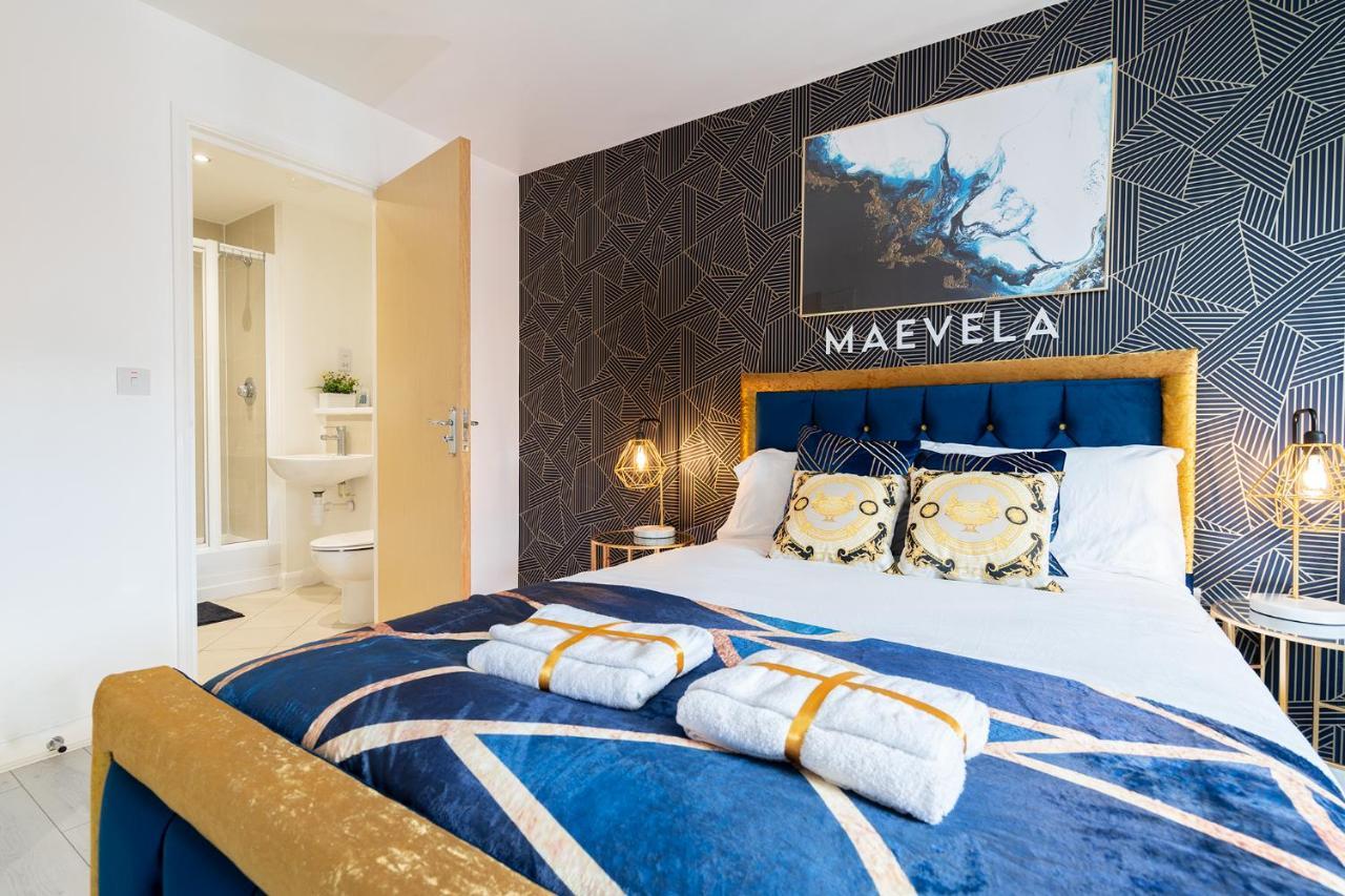 Maevela Apartments - Ultra Lavish Luxury 2 Bed Apartment City Centre - With Balcony - Free Secure Parking - Ps4 & Smart Tv'S Бирмингам Екстериор снимка