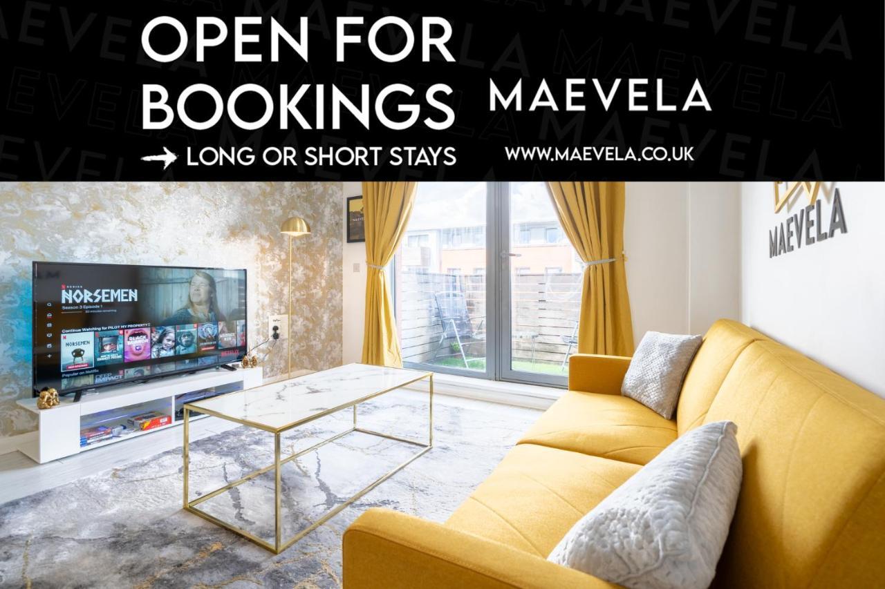 Maevela Apartments - Ultra Lavish Luxury 2 Bed Apartment City Centre - With Balcony - Free Secure Parking - Ps4 & Smart Tv'S Бирмингам Екстериор снимка